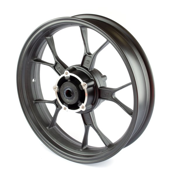Front Black Wheel 17 x 3.50inch for SY125-10-SE, TR380-GP1, MITT125GP, MITT400GPR