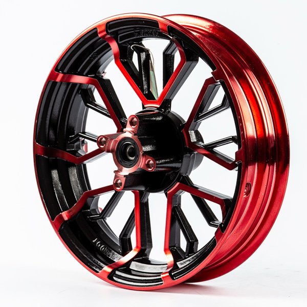 Front Black/Red Wheel 12 x 2.75inch for AD125A-U1