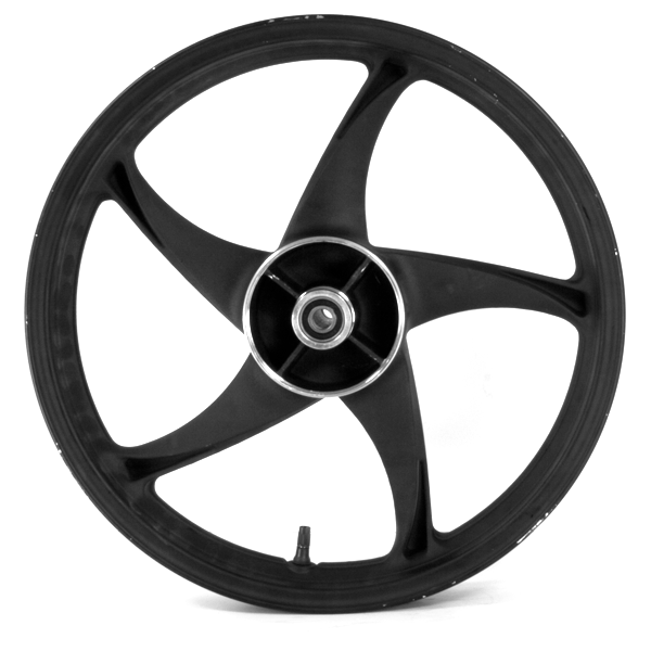 Rear Black Wheel 17 x 2.15inch (Disc Brake) for KS125-23, KS125-24, SJ125-26, SJ125-27, RSP125