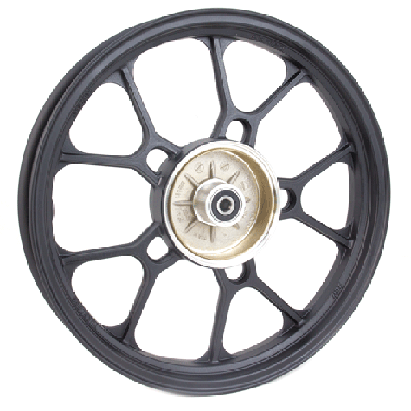 Rear Black Multi-Spoke Wheel 17 x 2.50inch (Drum Brake) for HJ125-J, HJ125-K
