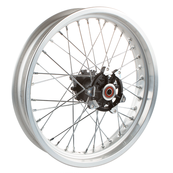 Rear Silver Motorcycle Wheel 17 x 3.00inch for UM125-ADT, UM125-CL