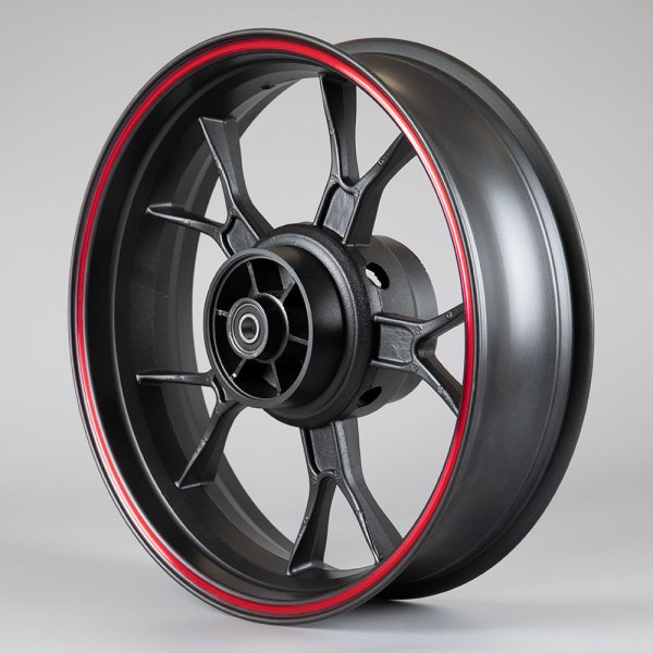 Rear Black/Red Wheel 17 x 4.50inch for SY125-10-SE, MITT125GP