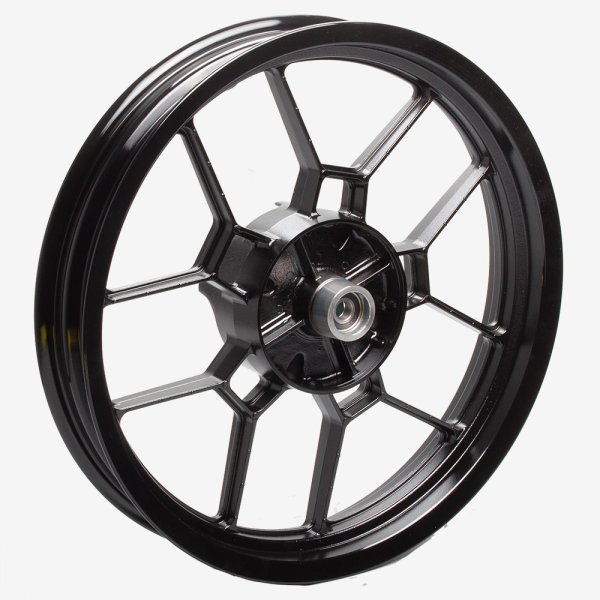 Rear Black Wheel 17 x 2.75inch for ZS125-48F, ZS125-48E, ZS125-48F-E4, ZS125-48E-E4