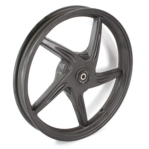 Front Black 5 Spoke Wheel 14 x 1.50inch (Disc Brake) for WY125T-100