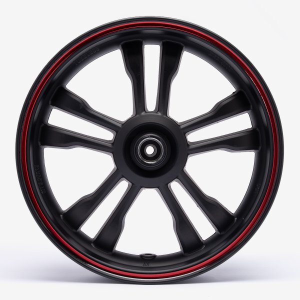 Front Black/Red Wheel 13 x 3.50inch for LJ125T-9M-E5