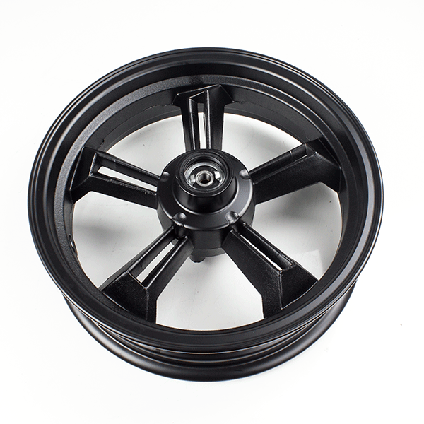 Front Black 5 Spoke Wheel 13 x 3.50inch (Disc Brake) for WY125T-108, ZN125T-8F, WY125T-108-E4, ZN12