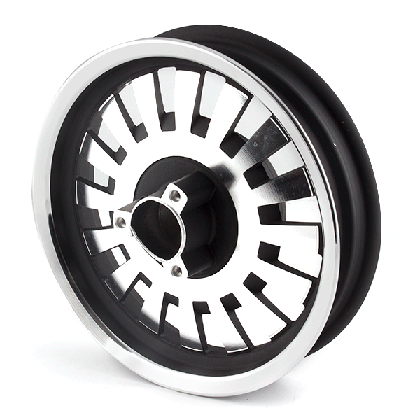 Rear Silver/Black Wheel 12 x 2.75inch for ZN125T-Y