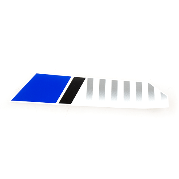 Front Right Blue/White Panel Sticker for XFLM125GY-2B, XFLM125GY-2B-E4
