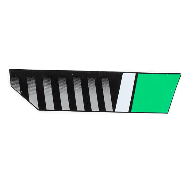 Front Right Green/Black Suspension Sticker for XFLM125GY-2B, XFLM125GY-2B-E4