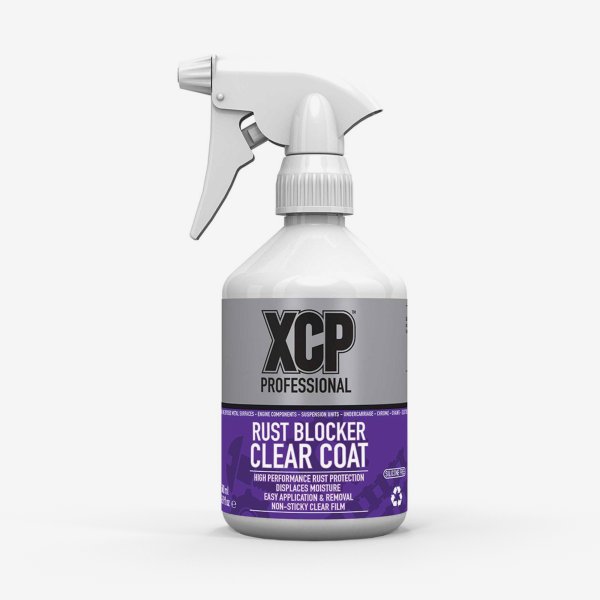 XCP Motorcycle Rust Blocker Clear Coat 500ml Trigger Spray