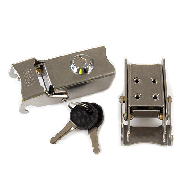 Lextek Aluminium Luggage Pannier Lock Set (Pair)