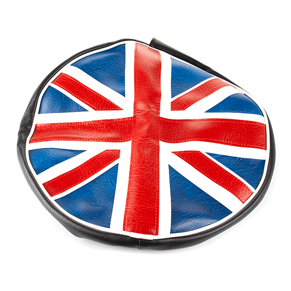 Lexmoto Red/White/Blue Union Jack Protective Spare Tyre Cover 430 x 100mm for FT125T-27-E4