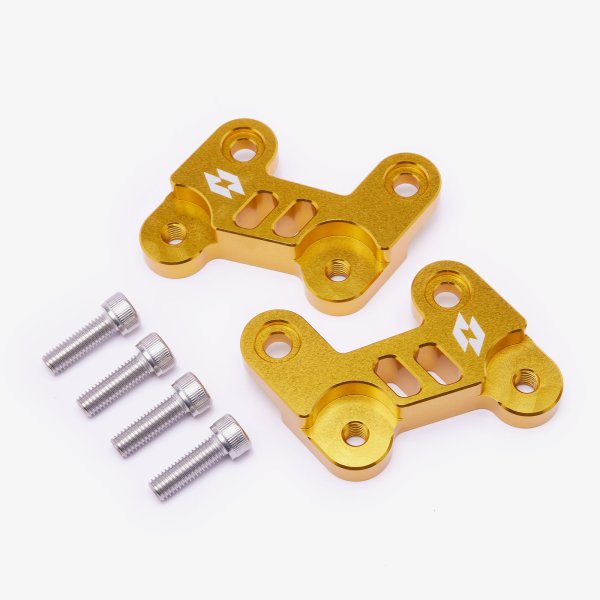 Full-E Charged Footpeg Lowering Bracket Gold
