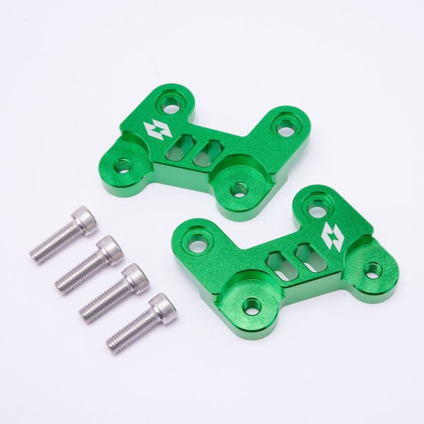 Full-E Charged Footpeg Lowering Bracket Green