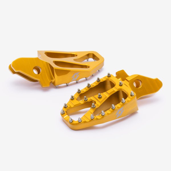 Full-E Charged Footpeg Set for Ultra Bee Gold