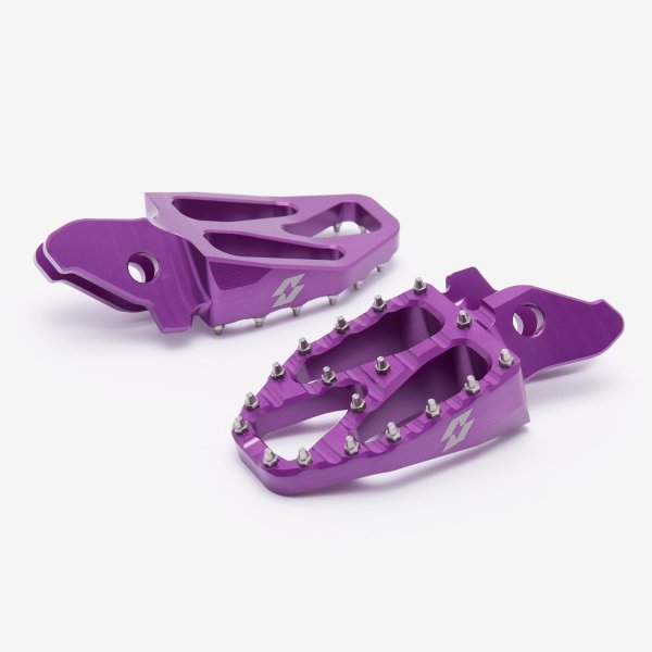 Full-E Charged Footpeg Set for Ultra Bee Purple