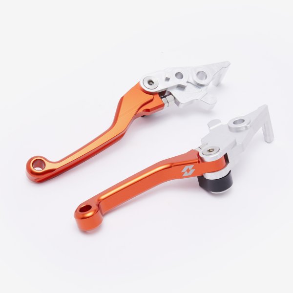 Full-E Charged Adjustable Brake Levers for Ultra bee Orange