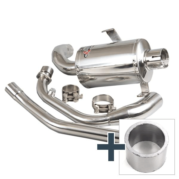 Lextek Stainless Steel Header with Gasket for Lexmoto LXS 125 Euro 5
