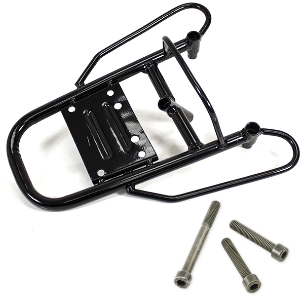 Rear Black Luggage Rack with Fitting Kit