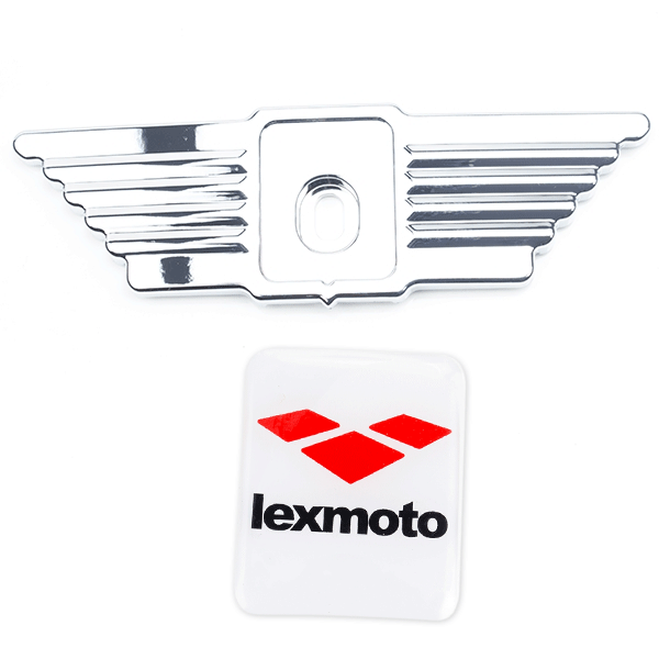 Front Chrome Trim with Lexmoto badge