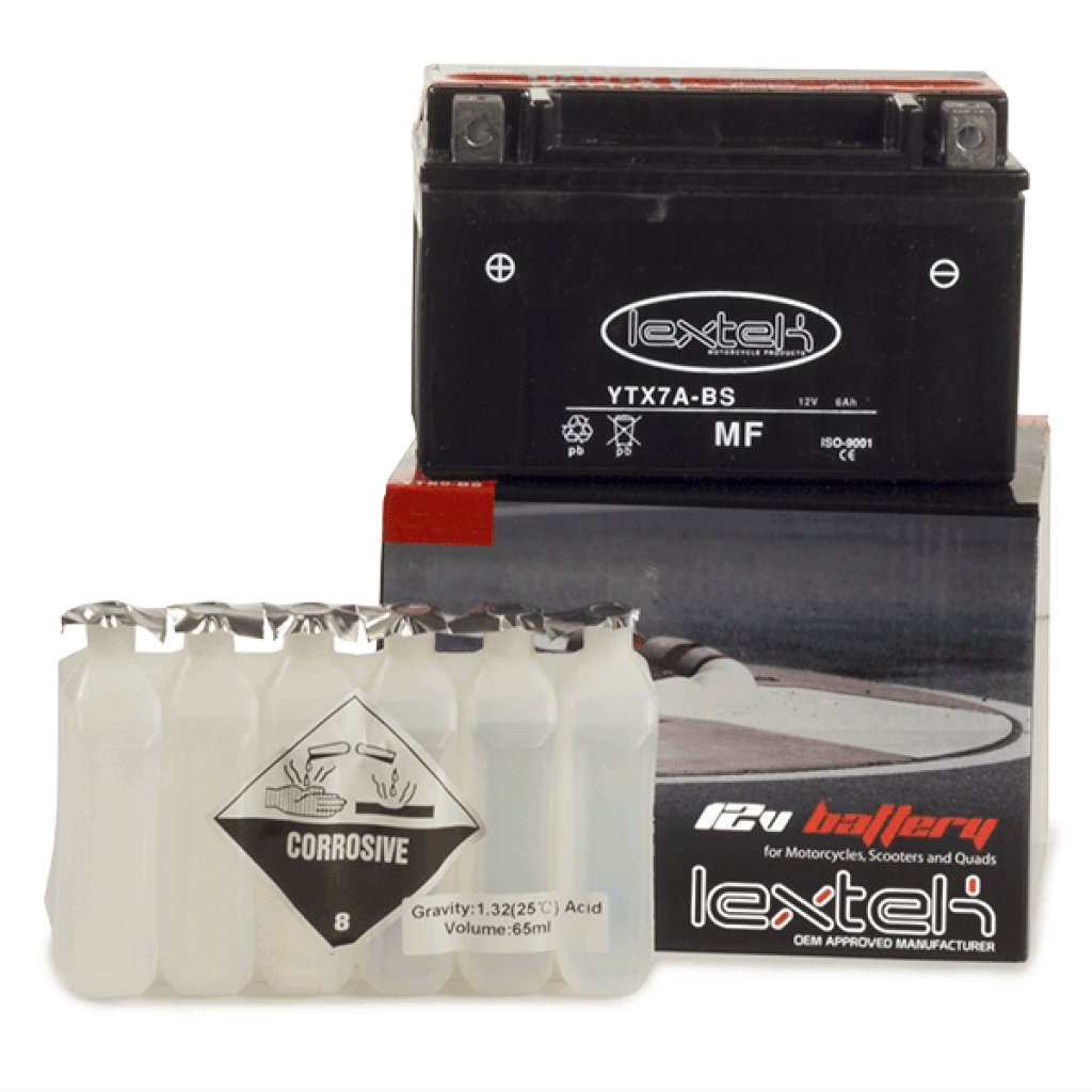 LEXMOTO ARIZONA 125 BATTERY YTX7ABS CTX7ABS SEALED EQUIVALENT 