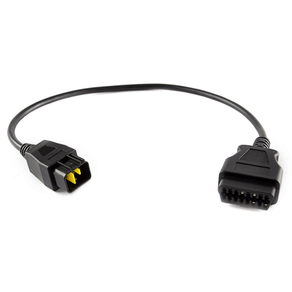 Delphi 6 Pin To Obd2 16 Pin Adaptor Cable (Can Version - 4 Wire) - Diagn012 | Cmpo | Chinese Motorcycle Parts Online