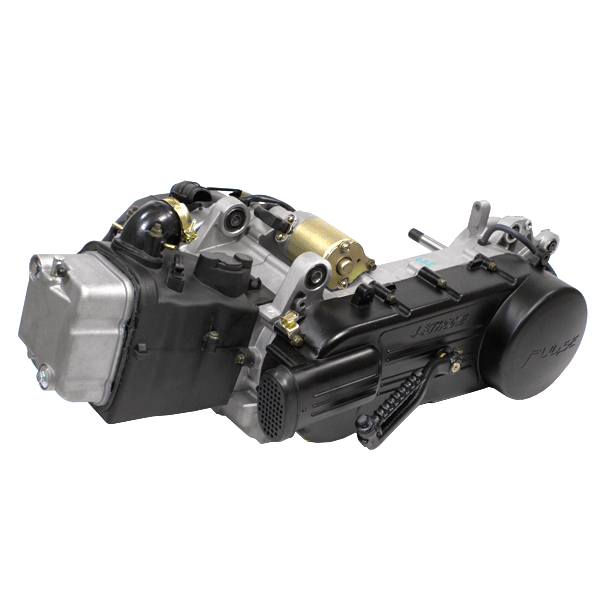 125cc Scooter Engine 152QMI-A with 450mm Case, Long Shaft