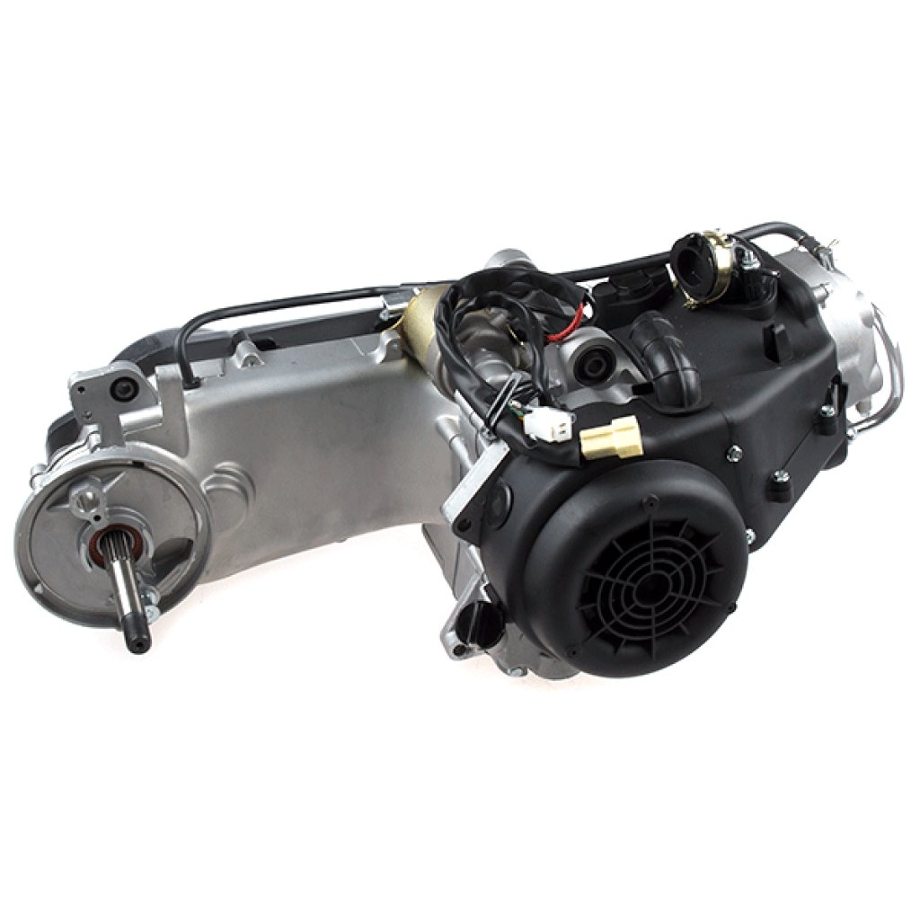 gy6 125ccエンジン ロングケース エンジン、冷却装置 オートバイパーツ 自動車・オートバイ 中古 正規