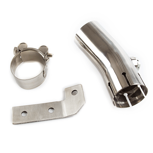 Lextek YP4 S/Steel Exhaust with Link Pipe for Kawasaki ER-6N ER-6F (06-11)