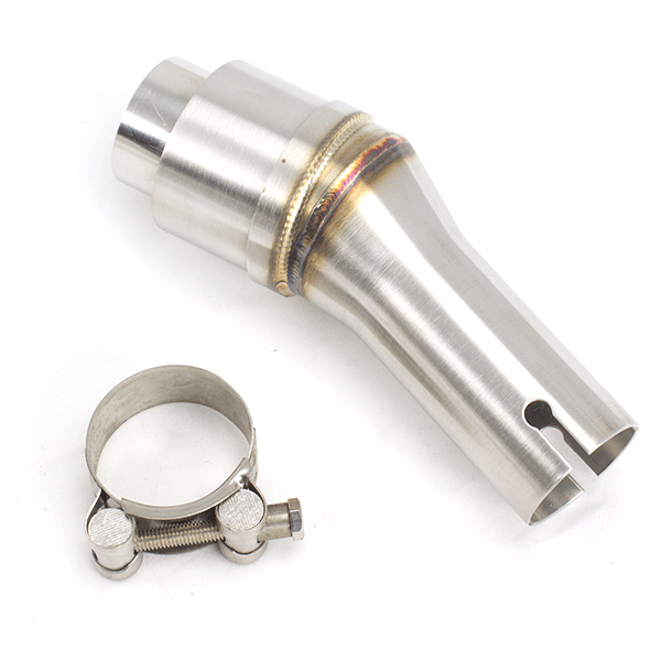 Lextek YP4 S/Steel Stubby Exhaust with Link Pipe for Kawasaki 250 (08-12)