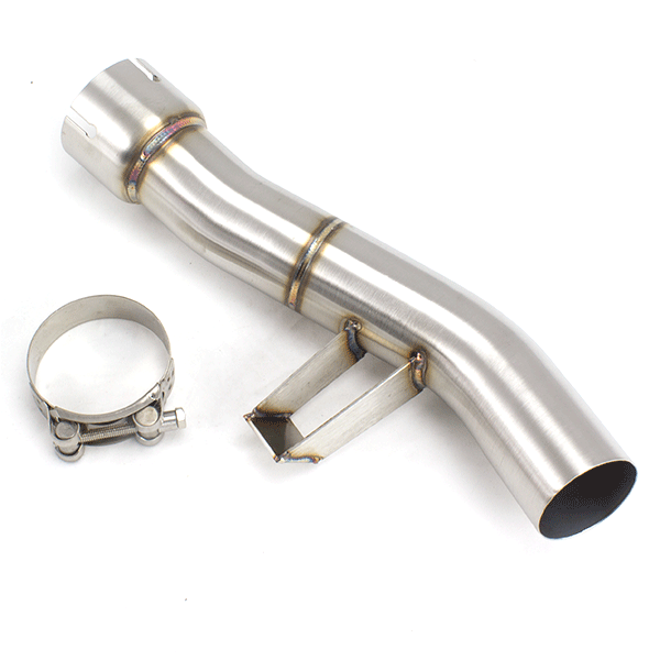 Lextek MP4 S/Steel Exhaust with Link Pipe for Yamaha FZ1 (06-15)