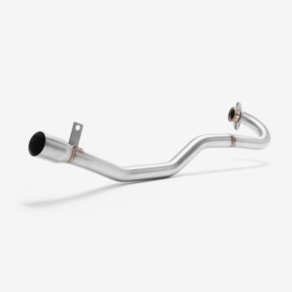 Lextek YP4 S/Steel Stubby Exhaust Silencer System for Lexmoto/Pulse Adrenaline (05-15)