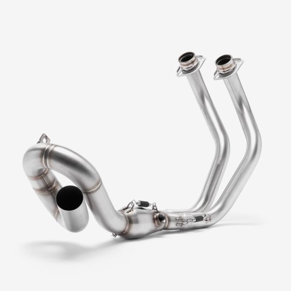 Lextek Stainless Steel Exhaust Downpipe for Yamaha MT-07 Low level (14-22)