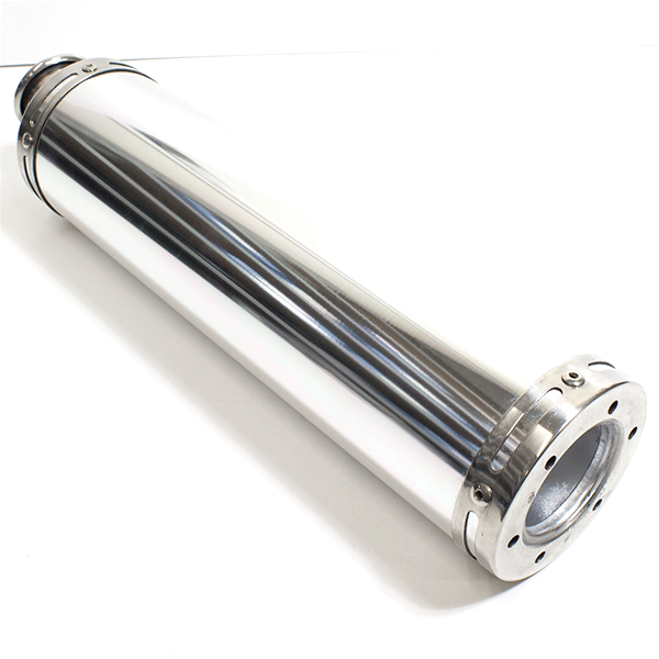 Sports Exhaust 139QMB for 50cc Scooters (type 2)
