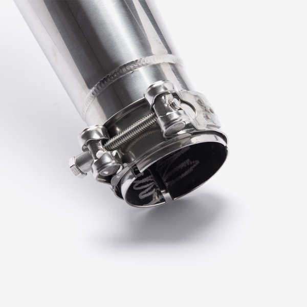 Lextek MP4 S/Steel Megaphone Exhaust Silencer 51mm