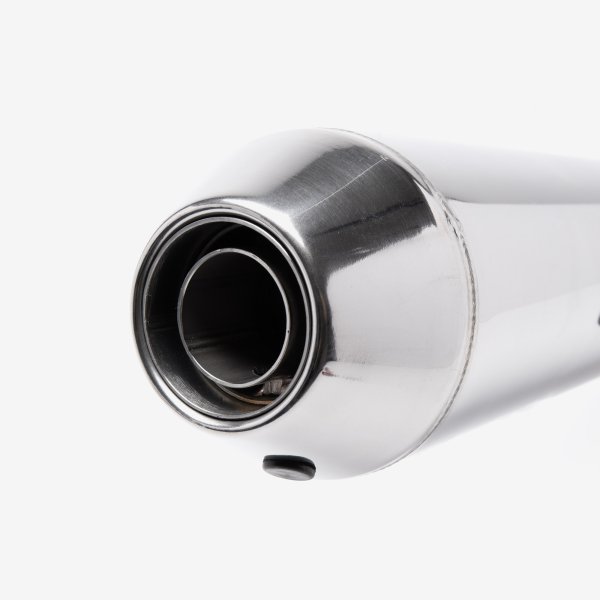 Lextek AC1 Classic Silencer (Right Hand) Polished Stainless Steel