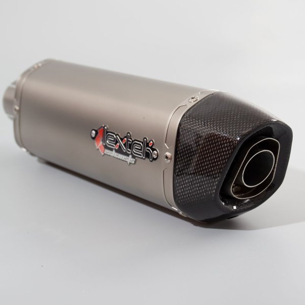 Lextek VP1L Exhaust Silencer with Carbon Tip (Left Side)