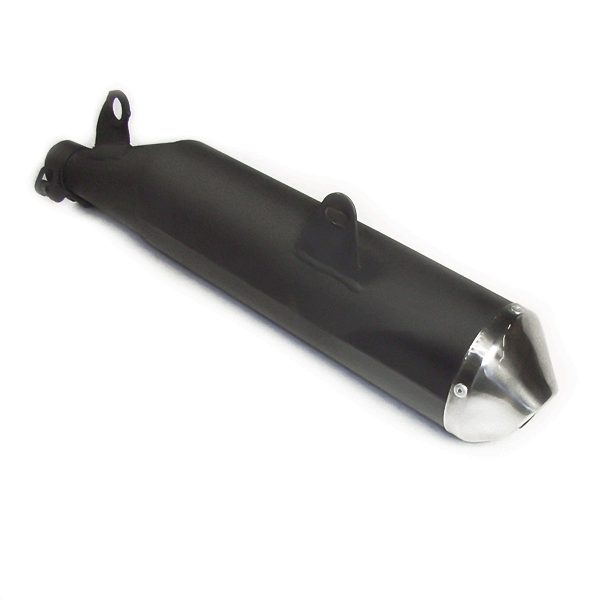 Black Exhaust Silencer Black for XF125GY-2B (type 1)