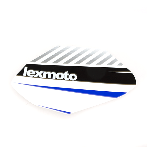 Lexmoto Adrenaline (XFLM125GY-2B-E4) White/Blue Sticker Pack