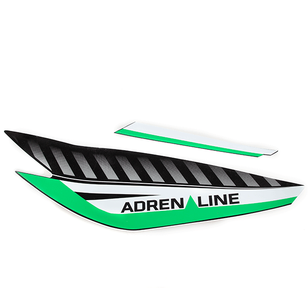 Lexmoto Adrenaline (XFLM125GY-2B-E4) Black/Green Sticker Pack
