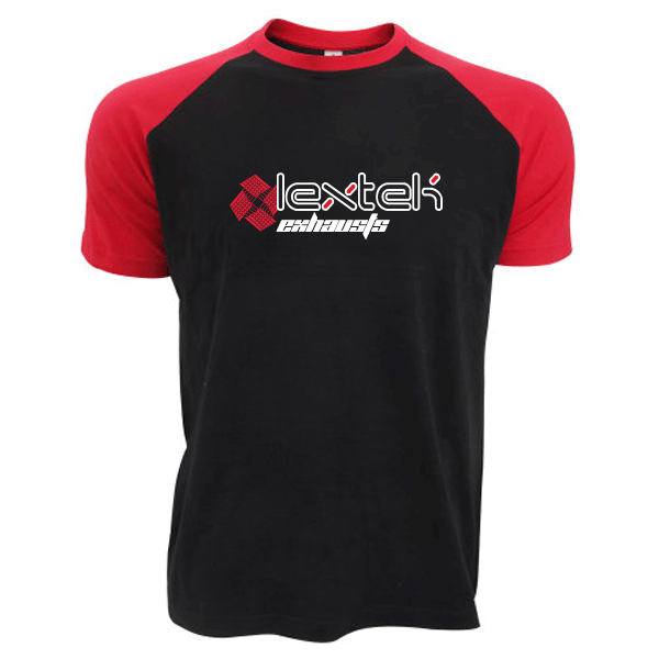 Lextek T-Shirt Medium Black/Red