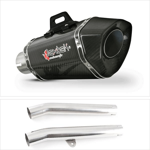 Lextek XP8C Exhaust Kit with Link Pipes for Honda CBR1100XX Blackbird (96-07)