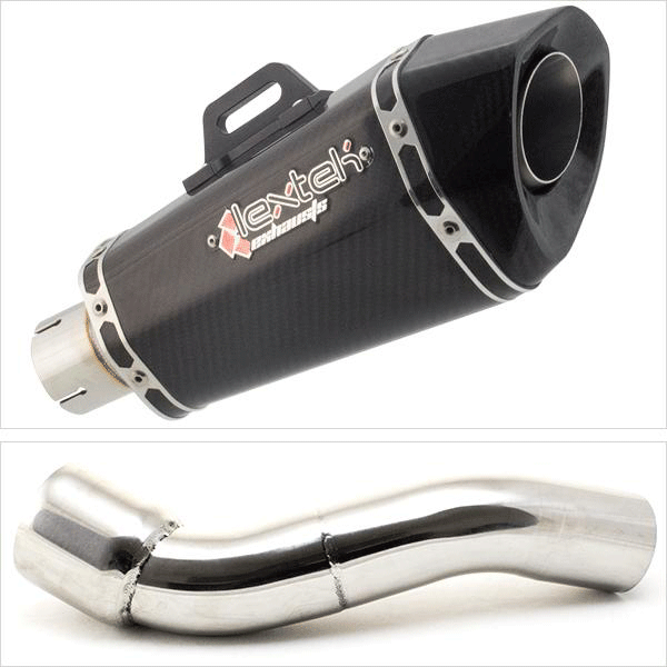 Lextek XP8CL Exhaust Kit with Link Pipe for BMW R 1200 GS (10-12)