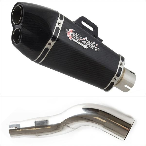Lextek XP13C Exhaust Kit with Link Pipe for Honda CB300R (17-19)