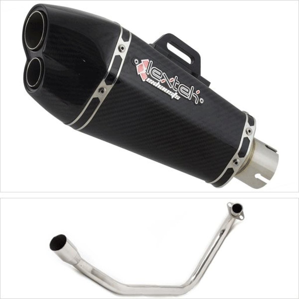 1 WH-F 15-19 Full Exhaust System Stainless/Carbon Silencer 300ST GLR125 CB125F 