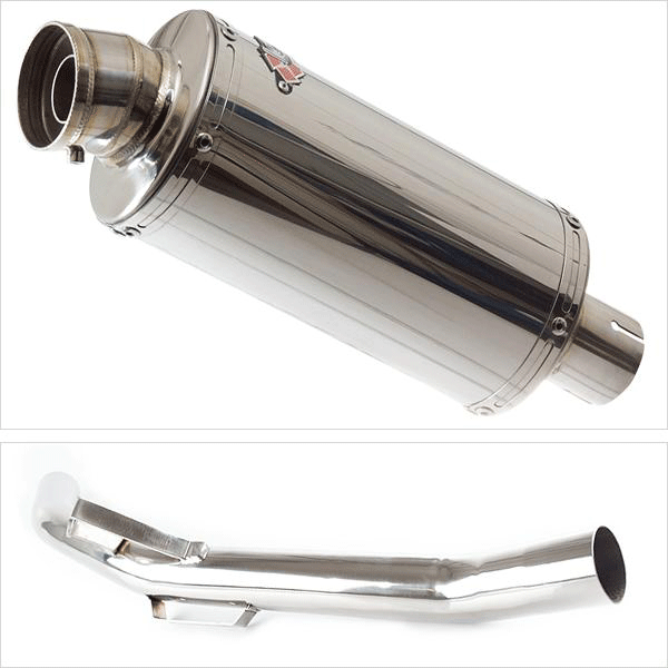 Lextek OP5 Exhaust System with Link Pipe for Triumph Explorer 1200 (12-18)