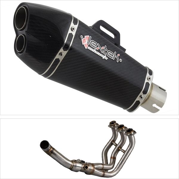 Lextek Low Level Downpipe with XP13C for Yamaha MT-09 Tracer (GT) (13-20)