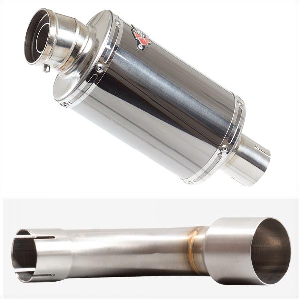 Lextek OP15 Silencer with Link Pipe for Benelli TNT 125 (17-20)