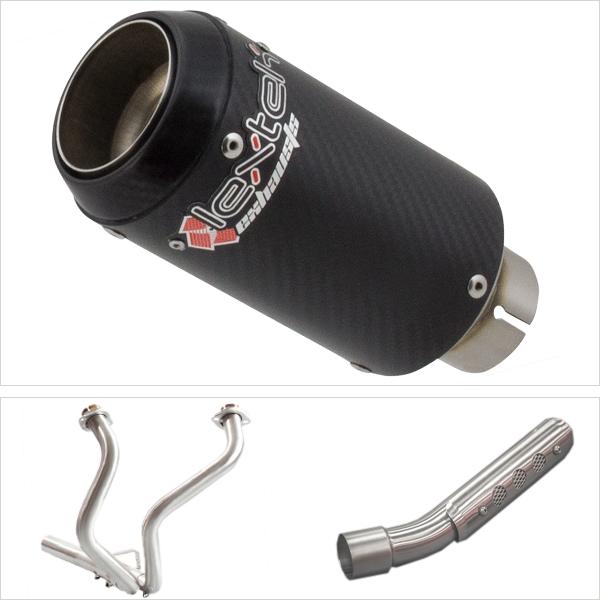 Lextek Full Exhaust system with CP8C for Yamaha Tenere 700 (19-21)