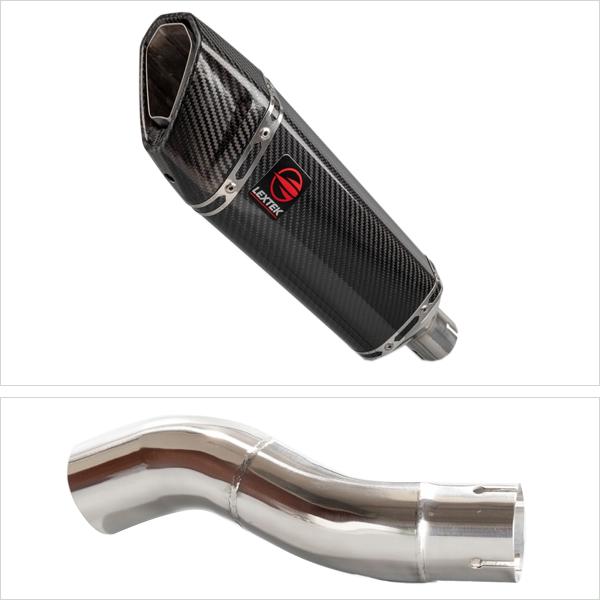 Lextek SP9C with Link Pipe for Triumph Speed Triple 1050 (16-18)